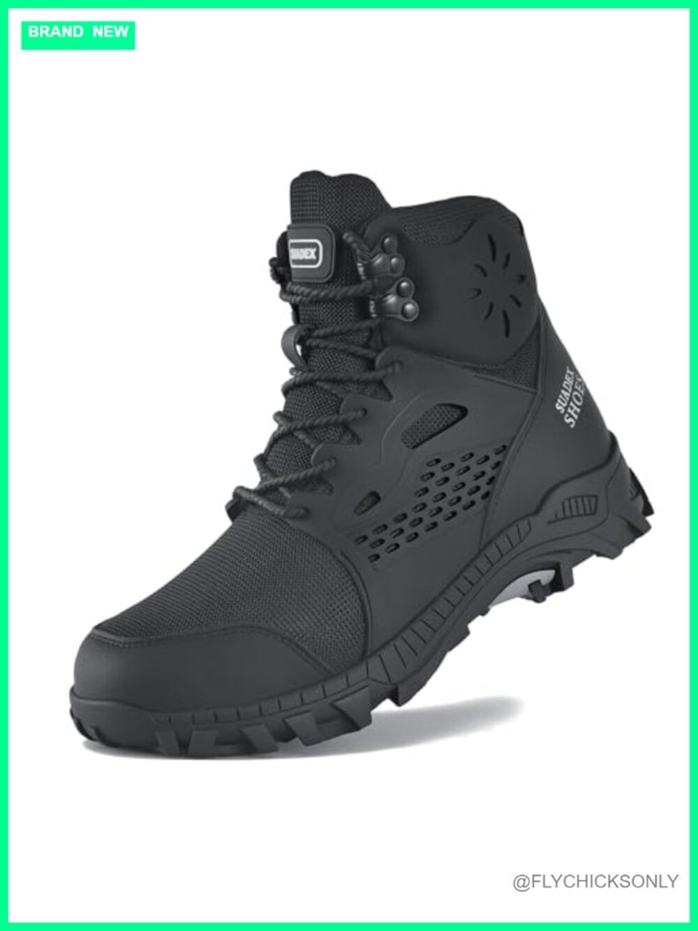 SUADEX Steel Toe Work Boots Waterproof Arch Support Safety Boots